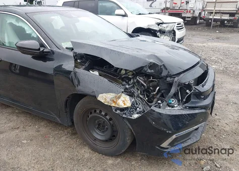 2021 Honda Civic Lx из США, поврежденный, VIN 2HGFC2F62MH548447